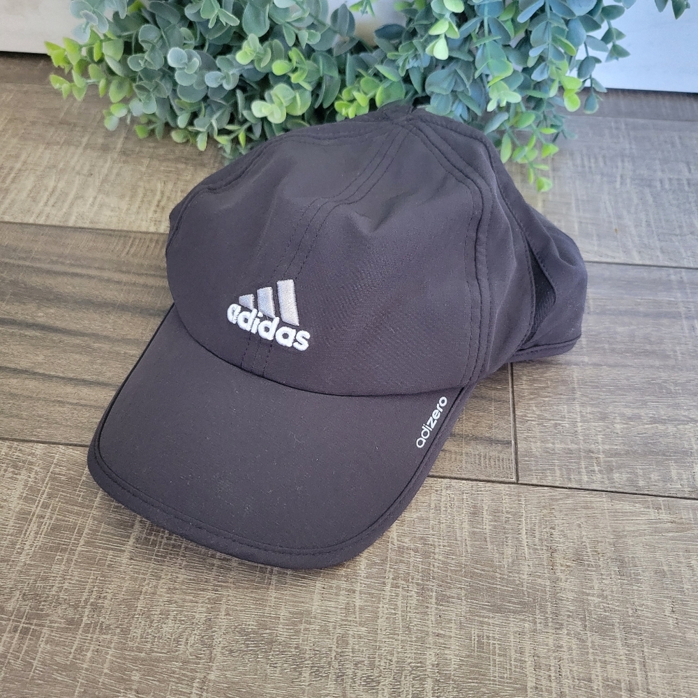 Adidas Climacool Adizero Adjustable Black Hat Cap
